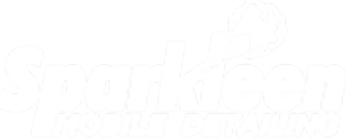 Sparkleen Mobile Detailing logo with spray